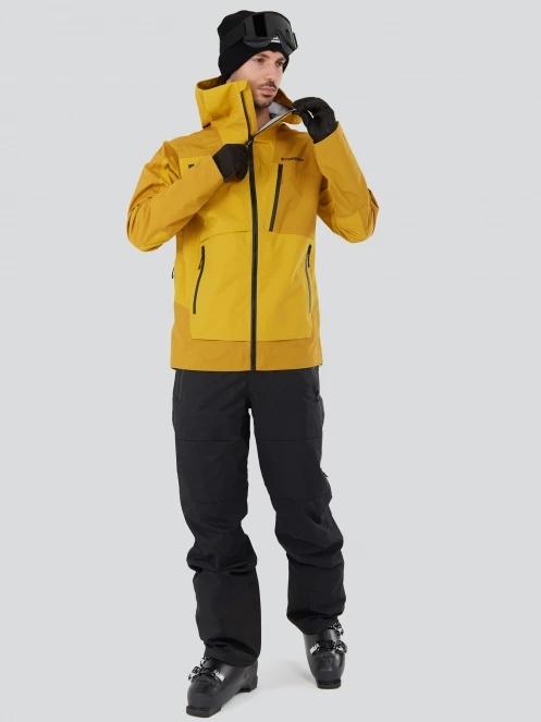Fundango Manota 3L Shell Jacket męski kurtka narciarska żółty 6