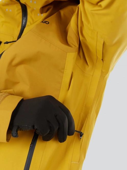 Fundango Manota 3L Shell Jacket męski kurtka narciarska żółty 8