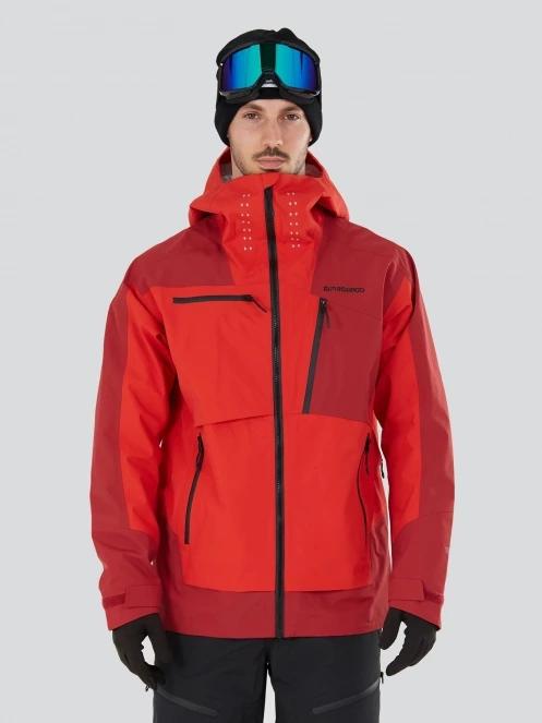 Fundango Manota 3L Shell Jacket męski kurtka narciarska czerwony 2
