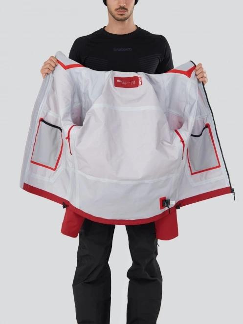 Fundango Manota 3L Shell Jacket męski kurtka narciarska czerwony 5