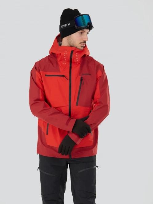 Fundango Manota 3L Shell Jacket męski kurtka narciarska czerwony 6