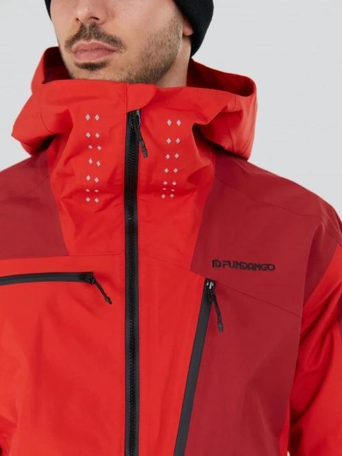 Fundango Manota 3L Shell Jacket męski kurtka narciarska czerwony 7