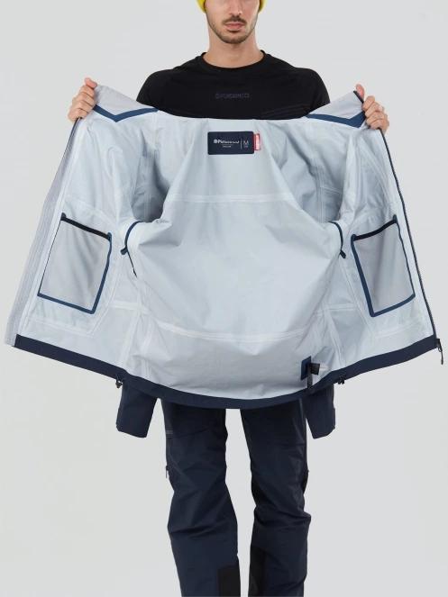 Fundango Manota 3L Shell Jacket męski kurtka narciarska niebieski 5