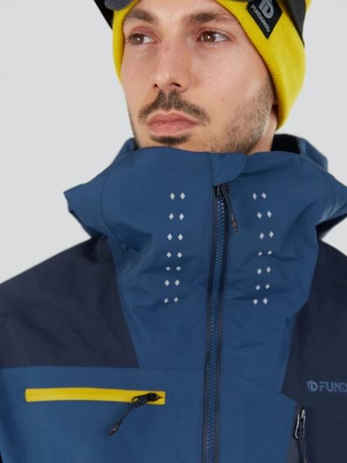Fundango Manota 3L Shell Jacket męski kurtka narciarska niebieski 8