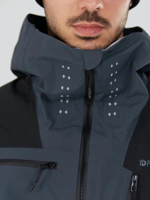 Fundango Manota 3L Shell Jacket męski kurtka narciarska szary 7