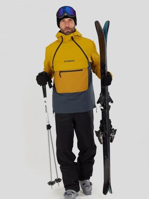 Fundango Hydra ECO Anorak męski kurtka żółty 4