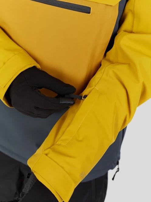 Fundango Hydra ECO Anorak męski kurtka żółty 9