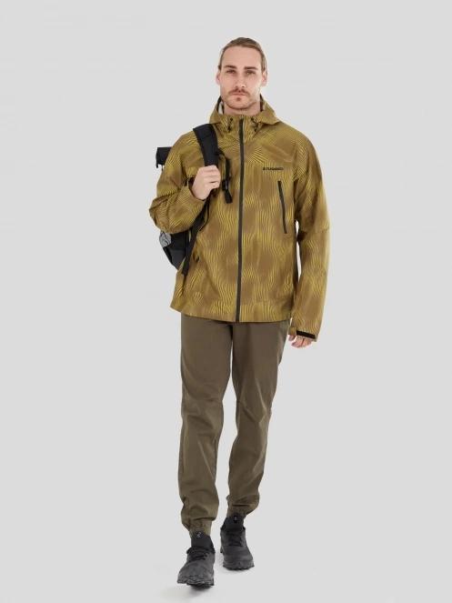 Fundango Piorini II  Waterproof Jacket męski plaszcz przeciwdeszczowy zielony 5