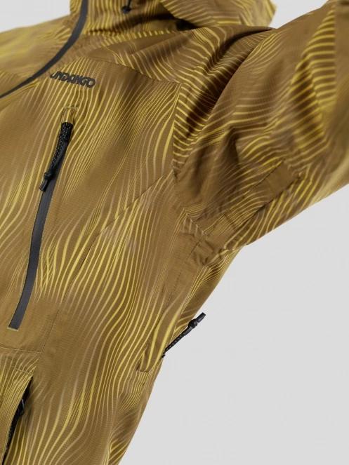Fundango Piorini II  Waterproof Jacket męski plaszcz przeciwdeszczowy zielony 8