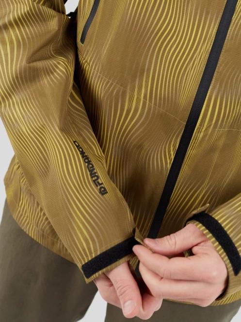 Fundango Piorini II  Waterproof Jacket męski plaszcz przeciwdeszczowy zielony 9