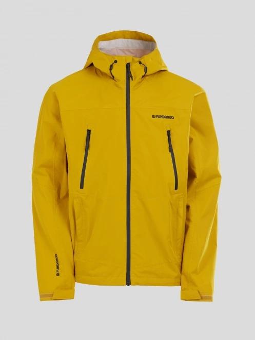 Fundango Piorini II  Waterproof Jacket męski plaszcz przeciwdeszczowy żółty 9
