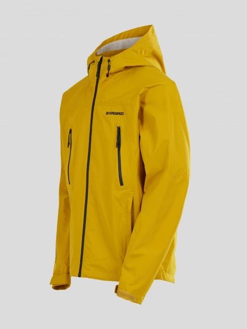 Fundango Piorini II  Waterproof Jacket męski plaszcz przeciwdeszczowy żółty 10
