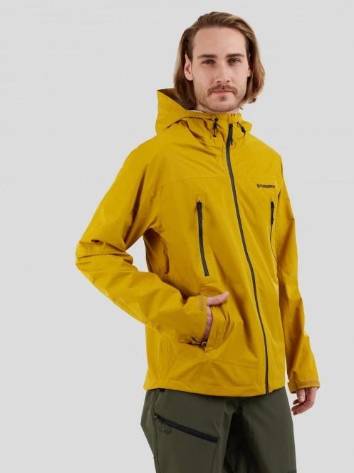 Fundango Piorini II  Waterproof Jacket męski plaszcz przeciwdeszczowy żółty 2