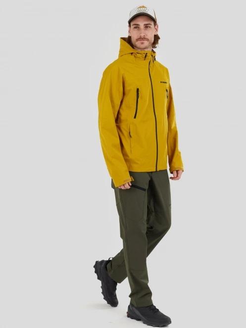 Fundango Piorini II  Waterproof Jacket męski plaszcz przeciwdeszczowy żółty 4