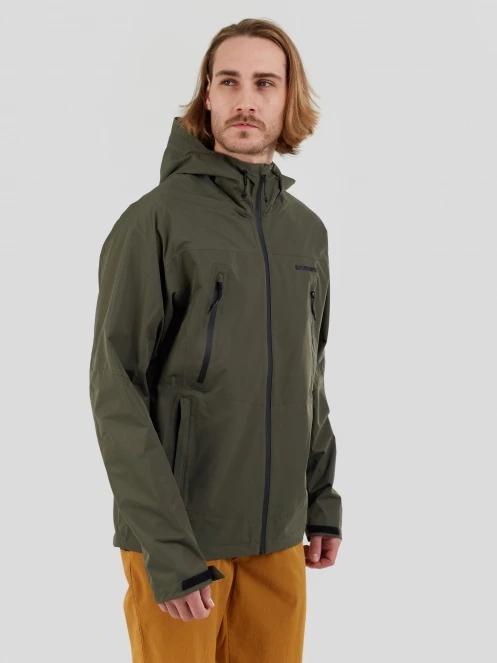 Fundango Piorini II  Waterproof Jacket męski plaszcz przeciwdeszczowy oliwka 2