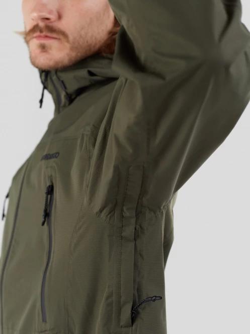 Fundango Piorini II  Waterproof Jacket męski plaszcz przeciwdeszczowy oliwka 7