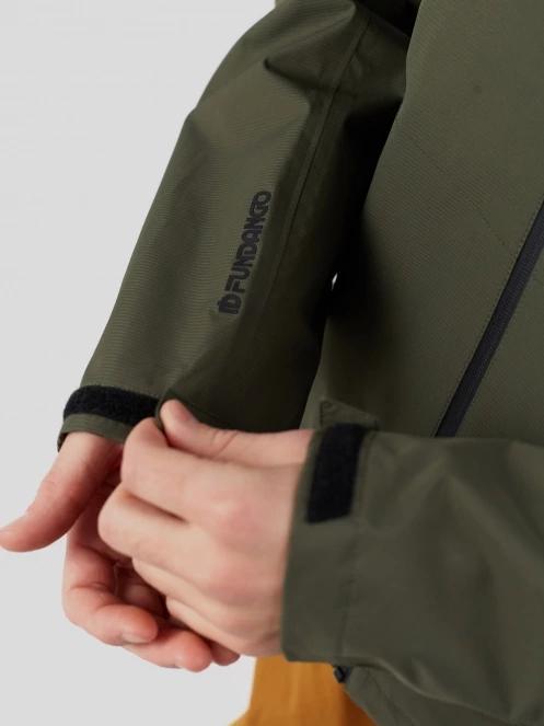 Fundango Piorini II  Waterproof Jacket męski plaszcz przeciwdeszczowy oliwka 8