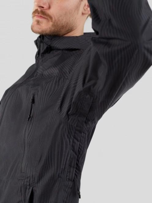 Fundango Piorini II  Waterproof Jacket męski plaszcz przeciwdeszczowy szary 7