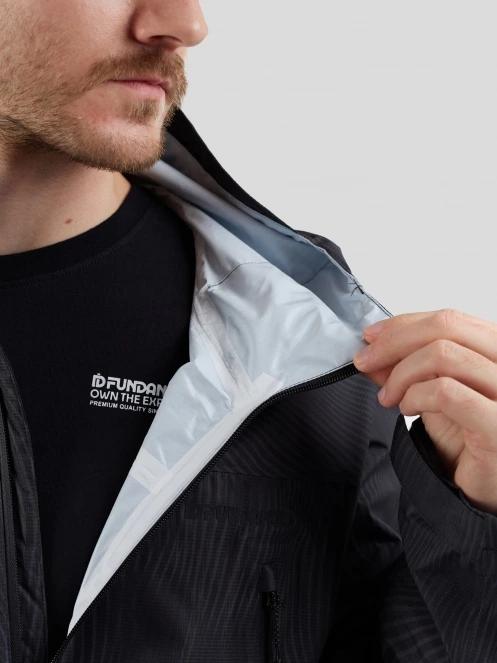 Fundango Piorini II  Waterproof Jacket męski plaszcz przeciwdeszczowy szary 9