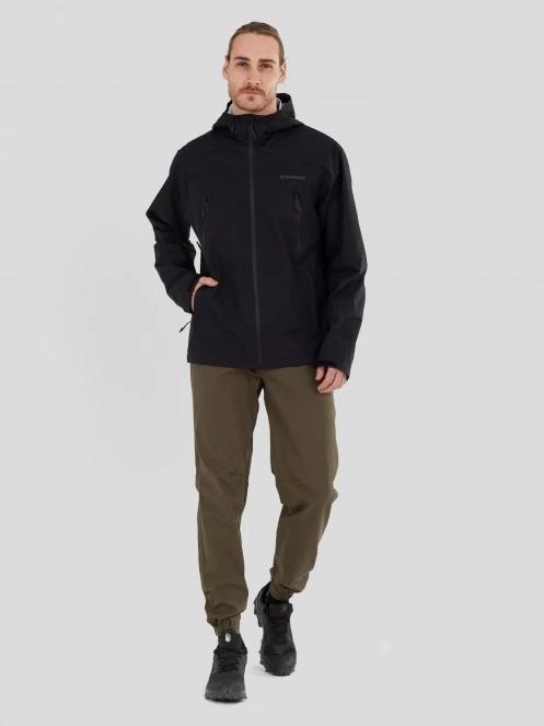 Fundango Piorini II  Waterproof Jacket męski plaszcz przeciwdeszczowy czarny 4