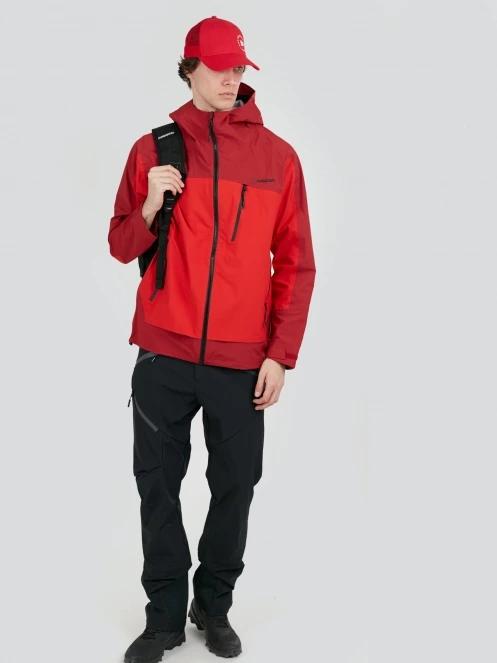 Fundango Levy 3L Jacket męski kurtka przeciwdeszczowa czerwony 5