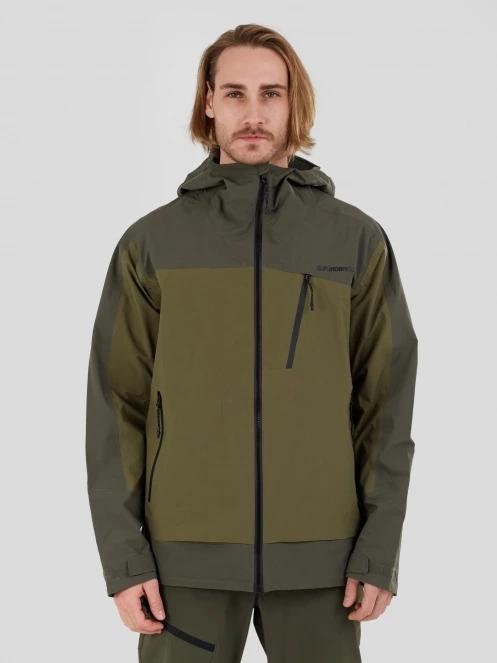 Fundango Levy 3L Jacket męski kurtka przeciwdeszczowa zielony 2