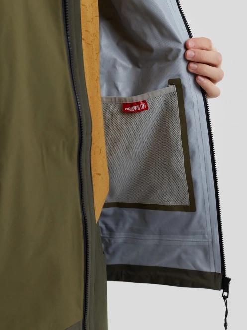 Fundango Levy 3L Jacket męski kurtka przeciwdeszczowa zielony 9