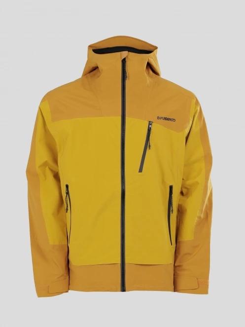 Fundango Levy 3L Jacket męski kurtka przeciwdeszczowa brąz 11