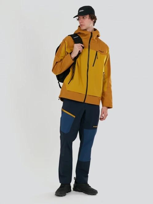 Fundango Levy 3L Jacket męski kurtka przeciwdeszczowa brąz 5
