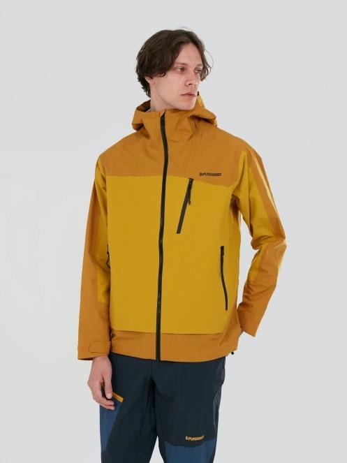 Fundango Levy 3L Jacket męski kurtka przeciwdeszczowa brąz 6