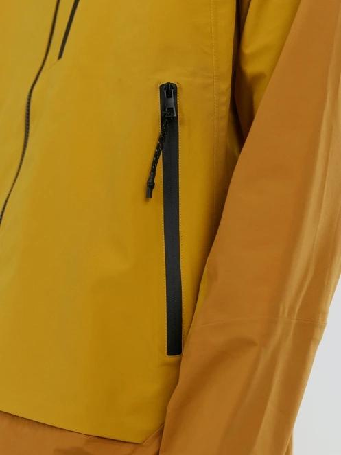 Fundango Levy 3L Jacket męski kurtka przeciwdeszczowa brąz 8