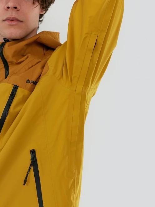 Fundango Levy 3L Jacket męski kurtka przeciwdeszczowa brąz 10
