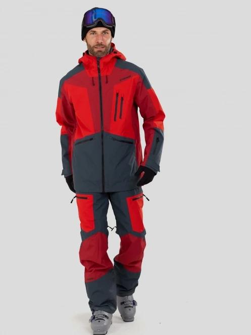 Fundango Rigel ECO 3L Jacket męski kurtka narciarska czerwony 7