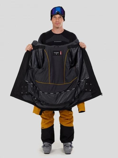 Fundango Rigel ECO 3L Jacket męski kurtka narciarska żółty 5