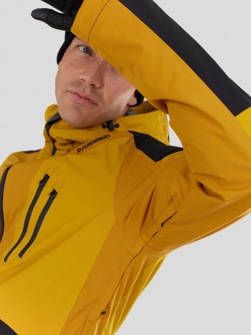 Fundango Rigel ECO 3L Jacket męski kurtka narciarska żółty 7