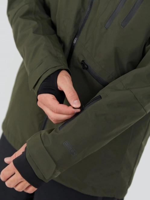 Fundango Rigel ECO 3L Jacket męski kurtka narciarska oliwka 6