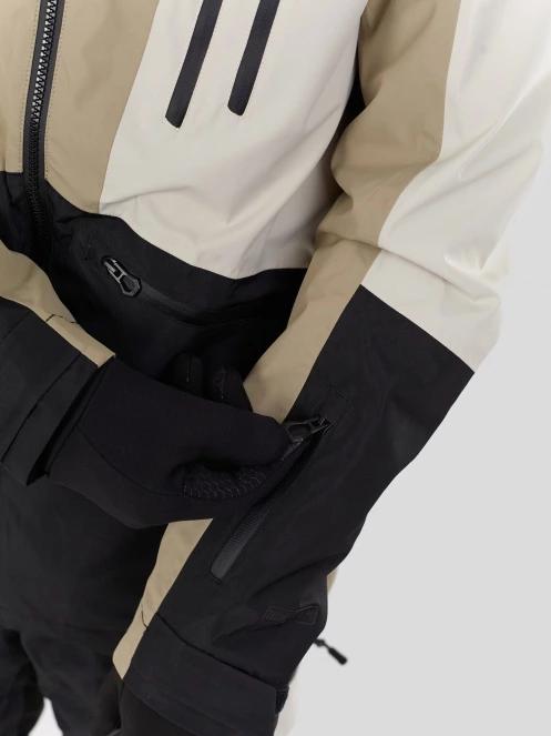 Fundango Rigel ECO 3L Jacket męski kurtka narciarska piasek 10