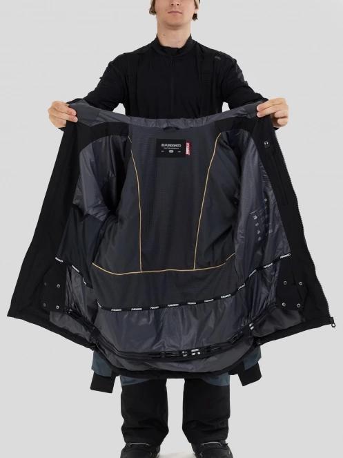 Fundango Rigel ECO 3L Jacket męski kurtka przeciwdeszczowa piasek 5