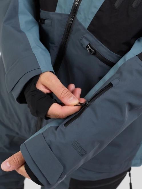 Fundango Rigel ECO 3L Jacket męski kurtka przeciwdeszczowa zielony 11