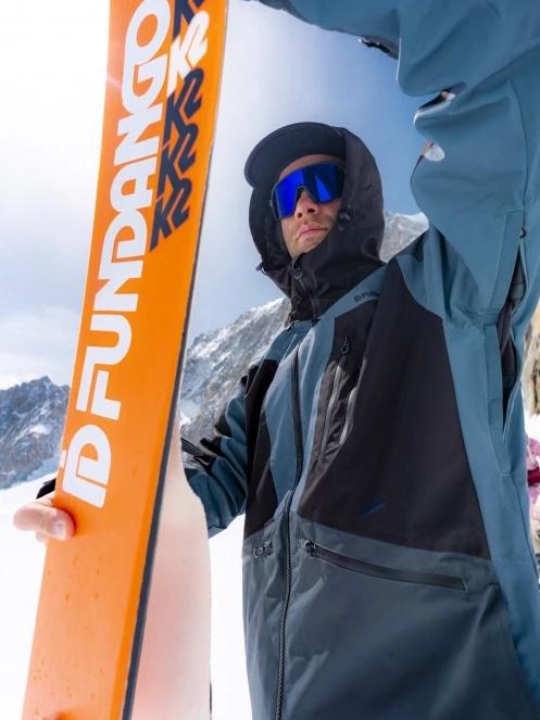 Fundango Rigel ECO 3L Jacket męski kurtka przeciwdeszczowa zielony 14