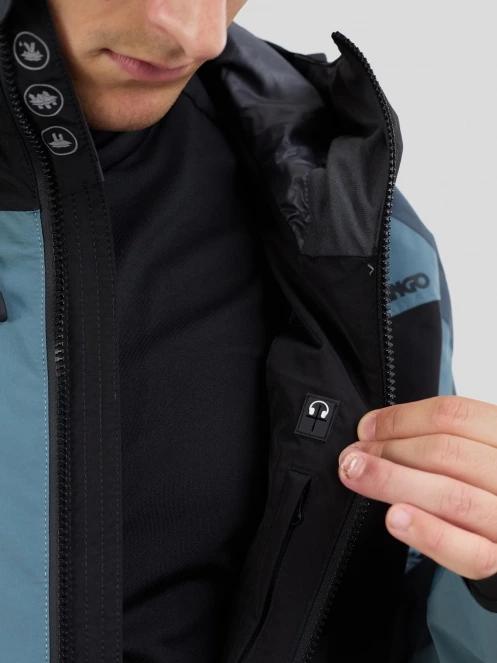 Fundango Rigel ECO 3L Jacket męski kurtka przeciwdeszczowa zielony 7