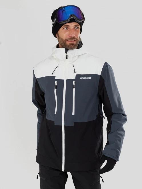 Fundango Nelson Allmountain Jacket męski kurtka narciarska biały 2