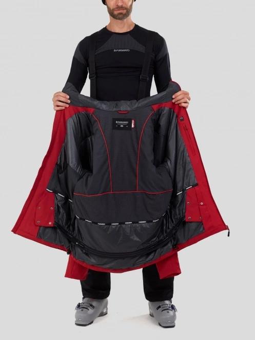 Fundango Nelson Allmountain Jacket męski kurtka narciarska czerwony 5