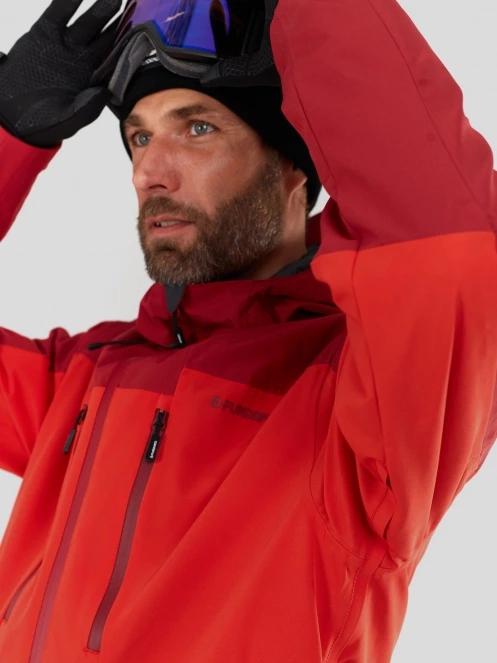 Fundango Nelson Allmountain Jacket męski kurtka narciarska czerwony 9
