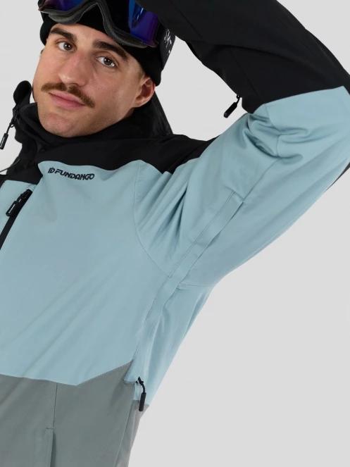 Fundango Nelson Allmountain Jacket męski kurtka narciarska zielony 9