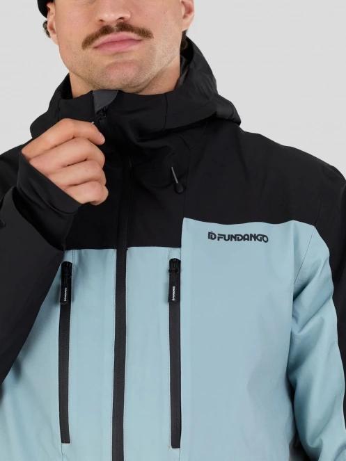 Fundango Nelson Allmountain Jacket męski kurtka narciarska zielony 10