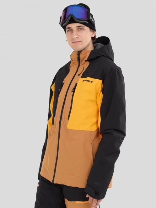 Fundango Nelson Allmountain Jacket męski kurtka narciarska pomarańczowy 2