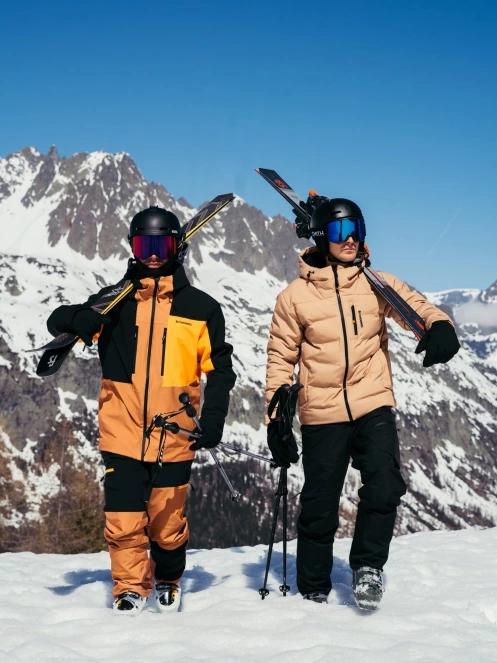 Fundango Nelson Allmountain Jacket męski kurtka narciarska pomarańczowy 13