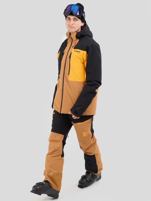 Fundango Nelson Allmountain Jacket męski kurtka narciarska pomarańczowy 4