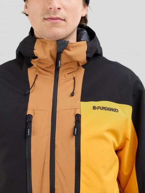 Fundango Nelson Allmountain Jacket męski kurtka narciarska pomarańczowy 6